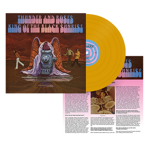 Thunder And Roses - King Of The Black Sunrise (Noble Records Exclusive Marbled Yellow Vinyl LP x/300)