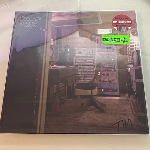 Tim Heidecker - Slipping Away (Autographed Translucent Blue Wave Vinyl LP)