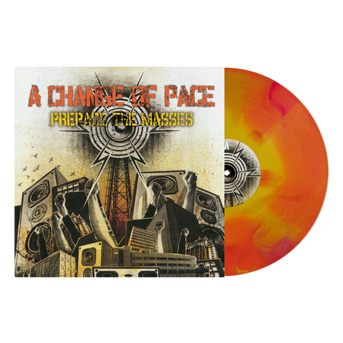 A Change Of Pace - Prepare The Masses (Limited Edition Red / Orange / Yellow Smash Vinyl LP x/150)
