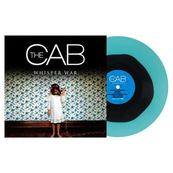 The Cab - Whisper War (Limited Edition Black Inside Light Blue Vinyl LP x/900)