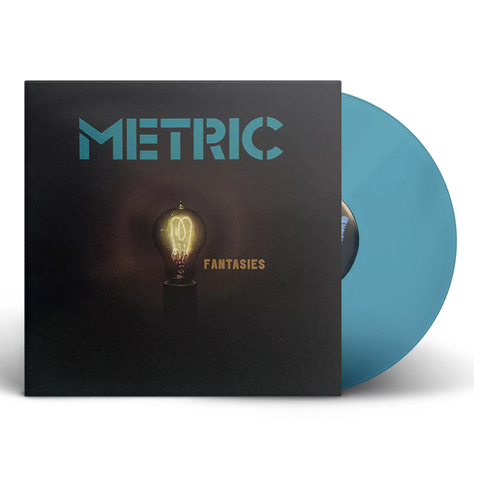 Metric - Fantasies (Limited Edition Translucent Sea Blue Vinyl LP)