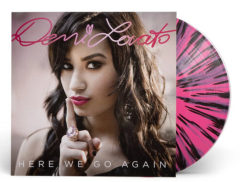 Demi Lovato - Here We Go Again (Limited Edition Pink w/ Black Splatter Vinyl LP)