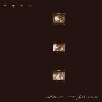 Lync - These Are Not Fall Colors (Deluxe Edition 180-GM Twist Vinyl 2xLP x/250)