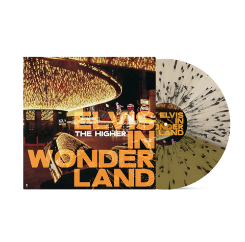 The Higher - Elvis In Wonderland (Limited Edition Half Gold Half Bone w/ Black Splatter 12" Vinyl EP x/150)