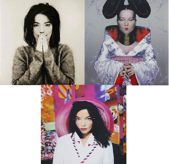 Bjork - Debut + Post + Homogenic (Limited Edition Colored Vinyl 3xLP Bundle)