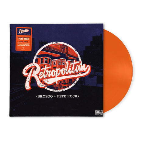 Skyzoo & Pete Rock - Retropolitan (Limited Edition Translucent Orange Vinyl LP x/500)