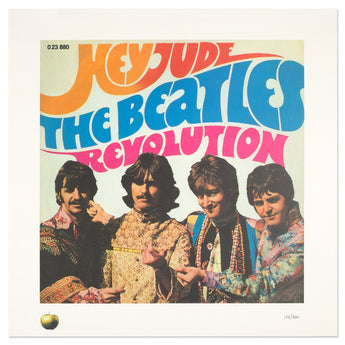 The Beatles - Hey Jude (Hand-Numbered Lithograph x/400)