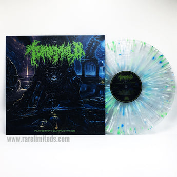 Tomb Mold - Planetary Clairvoyance (Limited Edition Ultra Clear w/ Mint Green, White & Cyan Splatter Vinyl LP x/150)