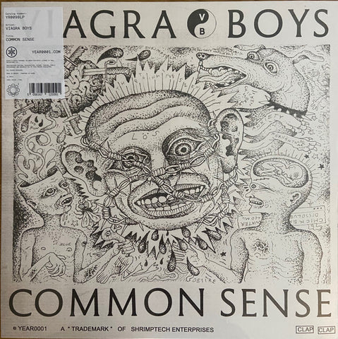 Viagra Boys - Common Sense (Limited Edition 180-GM Transparent Pink 12" Vinyl EP)