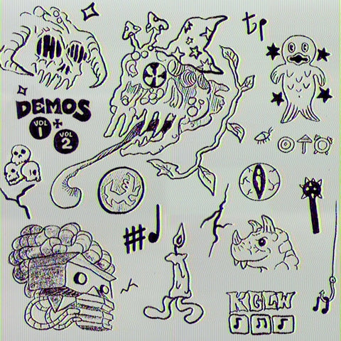 King Gizzard & The Lizard Wizard - Demos Vol. 1 + Vol. 2 (Hand-Numbered Red & Green Water Random Marbled Vinyl 2xLP)