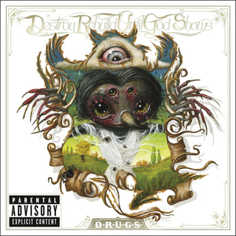 Destroy Rebuild Until God Shows - D.R.U.G.S. (10th Anniversary Edition Clear & Olive Green Color-In-Color Vinyl LP x/500)