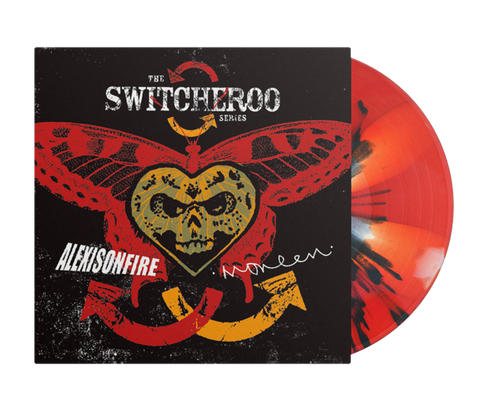 Alexisonfire / Moneen - The Switcheroo Series (Limited Edition Orange Pinwheel w/ Black Splatter 12" Vinyl EP x/750)