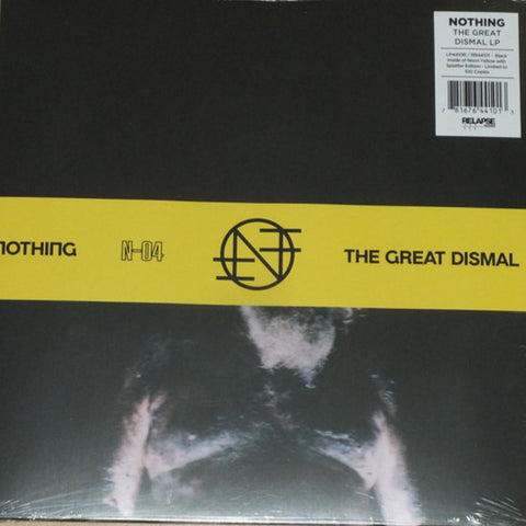 Nothing - The Great Dismal (Evil Greed Exclusive Black Inside Neon Yellow w/ Splatter Vinyl LP w/ OBI x/100)