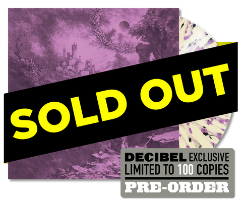 Devil Master - Ecstasies Of Never Ending Night (Decibel Exclusive Milky Clear w/ Violet & Black Splatter Vinyl LP x/100)