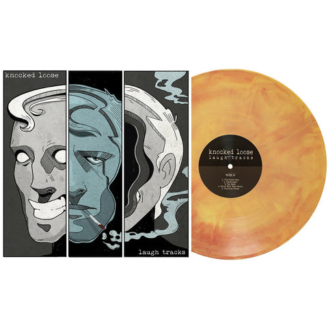 Knocked Loose - Laugh Tracks (Limited Edition Yellow & Oxblood Vinyl LP x/2000)