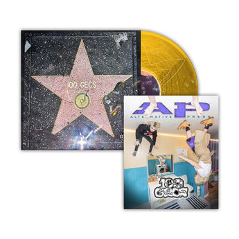 100 Gecs - Hollywood Baby (Limited Edition Gold 12" Vinyl x/500 + AP Magazine) - Rare Limiteds