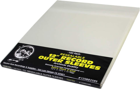 100 - Pack Premium Archival Quality Resealable Outer Sleeves - Rare Limiteds