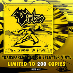 Virtue - We Stand To Fight (Limited Edition 180-GM Yellow w/ Black Splatter Vinyl LP x/200)