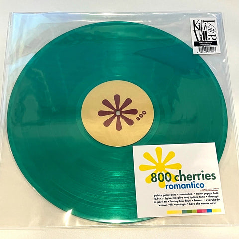 800 Cherries - Romantico (Limited Edition Clear Green Vinyl LP) - Rare Limiteds