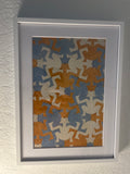 Set of 2 Reproduction Prints After M.C. Escher