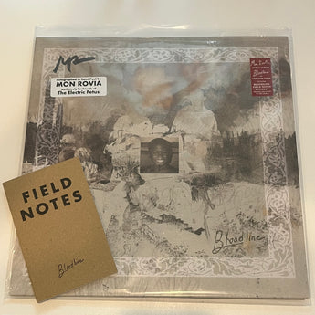 Mon Rovia - Bloodline (Autographed Limited Edition Oxblood Red Vinyl LP w/ Field Notes) - Rare Limiteds