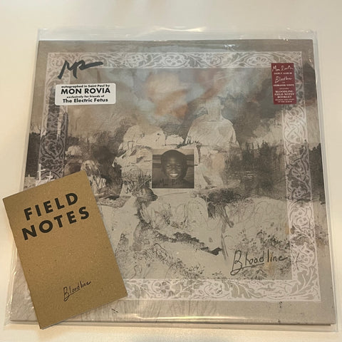 Mon Rovia - Bloodline (Autographed Limited Edition Oxblood Red Vinyl LP w/ Field Notes)