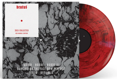Brutus - 2015 Collected (Evil Greed Exclusive Red Marble Vinyl LP x/333)
