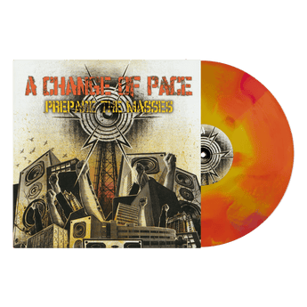 A Change Of Pace - Prepare The Masses (Limited Edition Red / Orange / Yellow Smash Vinyl LP x/150) - Rare Limiteds