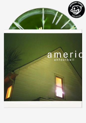 American Football - American Football (Newbury Comics Exclusive Green Mix w/ White Splatter Vinyl LP x/750) - Rare Limiteds