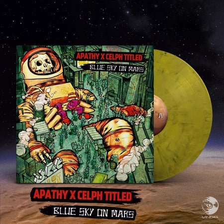 Apathy & Celph Titled - Blue Sky On Mars (Limited Edition Yellow Marble Vinyl LP x/100) - Rare Limiteds