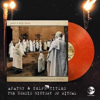 Apathy & Celph Titled - The Sordid History Of Ritual (Limited Edition Orange Marble Vinyl LP x/100) - Rare Limiteds