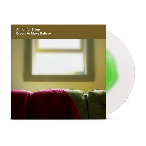 Armor For Sleep - Dream To Make Believe (20th Anniversary Edition Green In White Color - In - Color Vinyl LP x/250) - Rare Limiteds