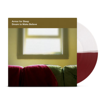 Armor For Sleep - Dream To Make Believe (20th Anniversary Edition Maroon / White Split Vinyl LP x/250) - Rare Limiteds