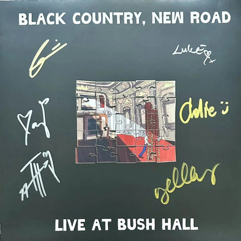 Black Country New Road - Live At Bush Hall (Autographed Black Vinyl LP) - Rare Limiteds