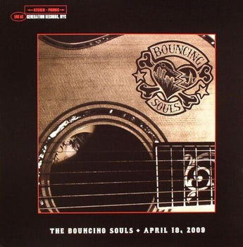 Bouncing Souls - Live At Generation Records, NYC: April 18, 2009 (RSD 2011 Exclusive Red Vinyl LP x/300) - Rare Limiteds