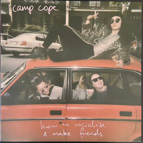 Camp Cope - How To Socialise & Make Friends (Limited Edition Baby Pink & Black Swirl Vinyl LP x/1000) - Rare Limiteds