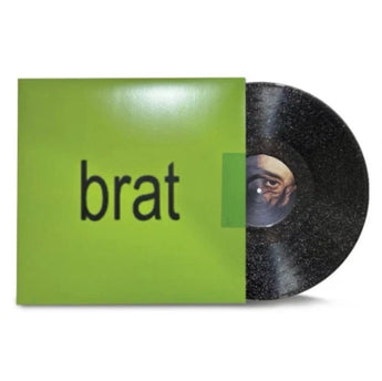 Charli XCX - Brat (Australian Exclusive Black Ice Glitter Vinyl LP) - Rare Limiteds