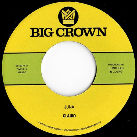Clairo - Juna / Terrapin (Limited Edition 7" Vinyl x/2000) - Rare Limiteds