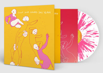 Clap Your Hands Say Yeah - Clap Your Hands Say Yeah [Self - Titled] (Limited Edition White w/ Hot Pink Splatter Vinyl LP x/1000) - Rare Limiteds