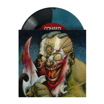 Coheed & Cambria - The Joke / Deranged (Limited Edition Midnight Sea Blue / Black Split 7" Vinyl x/500) - Rare Limiteds