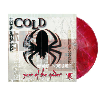 Cold - Year Of The Spider (Remastered Red w/ White Spider Web Swirl Vinyl LP) - Rare Limiteds