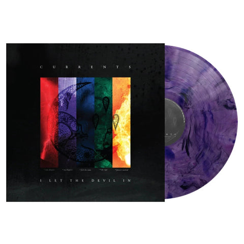 Currents - I Let The Devil In (Limited Edition Purple & Black Marble Vinyl LP x/500) - Rare Limiteds