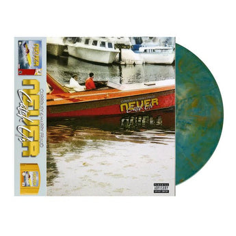 Curren$y & Harry Fraud - Never Catch Us (Limited Edition Patina Rust Vinyl LP w/ OBI Strip x/300) - Rare Limiteds
