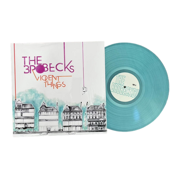 The Brobecks - Violent Things (Limited Edition Transparent Blue Vinyl LP) - Rare Limiteds