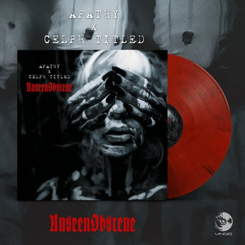 Apathy & Celph Titled - Unseen Obscene (Limited Edition Red & Black Marble Vinyl LP x/100)