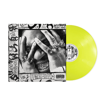 Denzel Curry - King Of The Mischievous South Vol. 2 (Limited Edition Highlighter Yellow Vinyl LP x/500) - Rare Limiteds