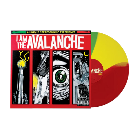 I Am The Avalanche - I Am The Avalance [Self-Titled] (Limited Edition Green/Yellow/Red Stripe Vinyl LP x/200)