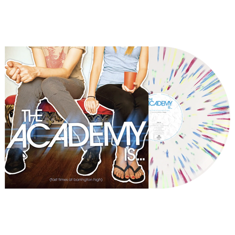 The Academy Is... - Fast Time At Barrington High (Smartpunk Exclusive White w/ Red, Blue, Yellow & Green Splatter Vinyl LP x/200)