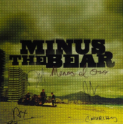Minus The Bear - Menos El Oso (Autographed Limited Edition Translucent Magenta Vinyl 2xLP)