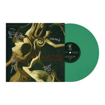 Die Spitz - Something To Consume (Autographed Indie Exclusive Green Vinyl LP) - Rare Limiteds